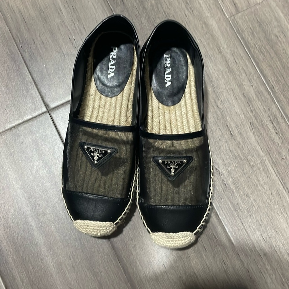 Authentic Prada espadrilles